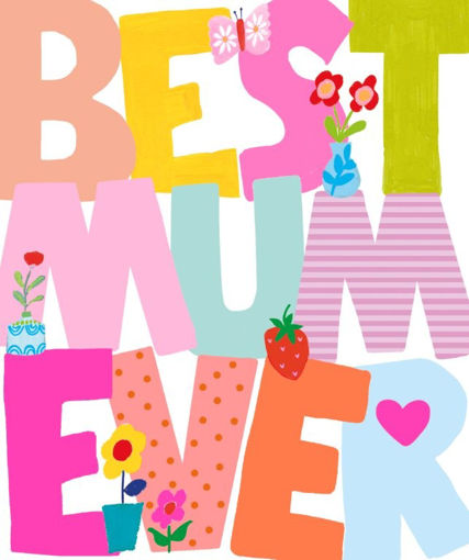 Picture of BEST MUM EVER CARD